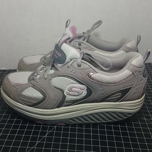 Skechers Shape Ups women's 8.5 lilac and gray
